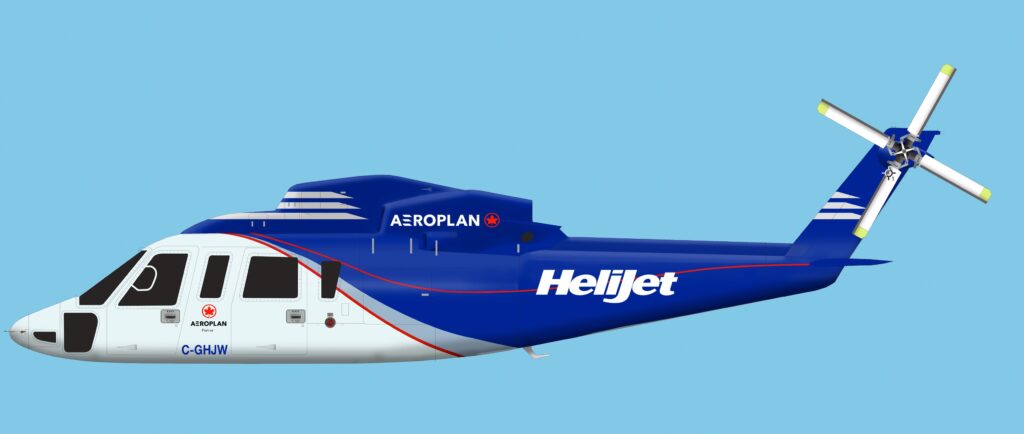 Helijet.it Aeroplan Livery